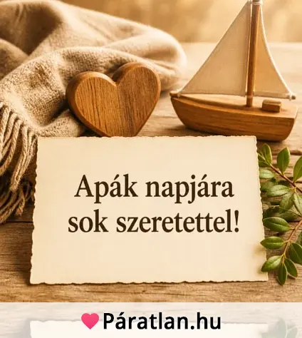Apák napjára sok szeretettel!
