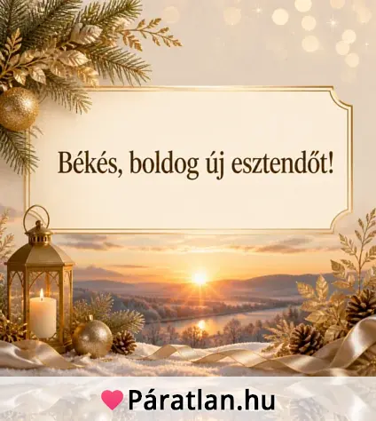 Békés, boldog új esztendőt!
