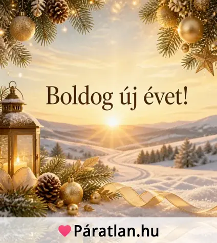 Boldog új évet!
