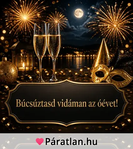 Búcsúztasd vidáman az óévet!