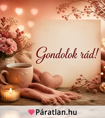 Gondolok rád!