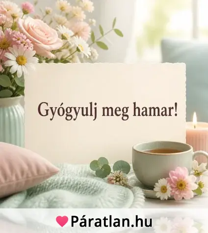 Gyógyulj meg hamar!
