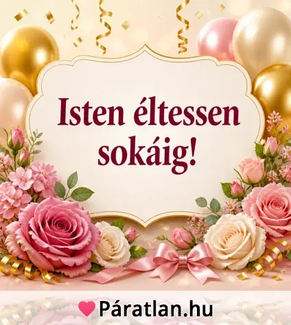 Isten éltessen sokáig!