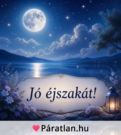 Jó éjszakát!