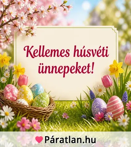 Kellemes húsvéti ünnepeket!