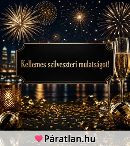Kellemes szilveszteri mulatságot!