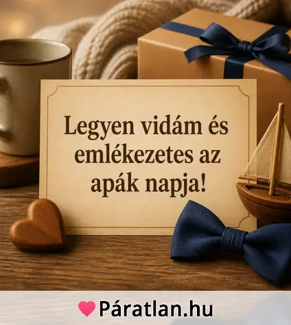 Legyen vidám és emlékezetes az apák napja!