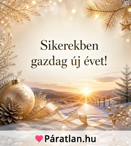 Sikerekben gazdag új évet!