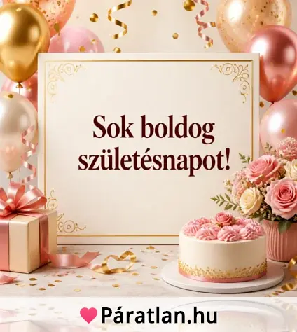 Sok boldog születésnapot!