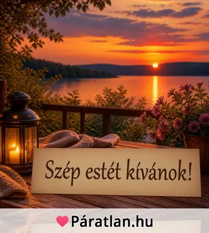 Szép estét kívánok!