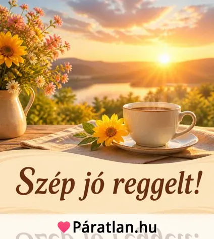 Szép jó reggelt!