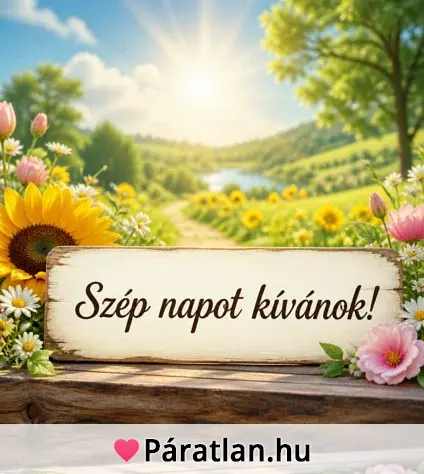 Szép napot kívánok!