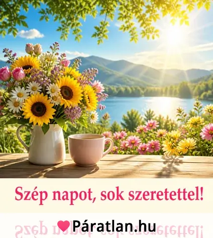 Szép napot, sok szeretettel!