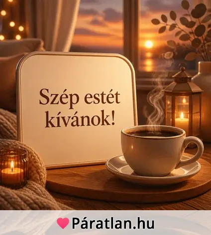 Szép estét kívánok!