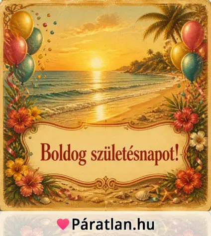 Boldog születésnapot!