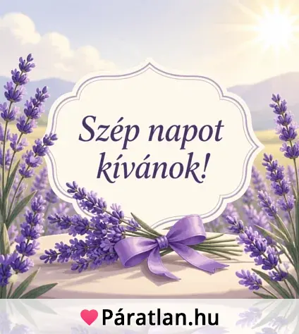 Szép napot kívánok!