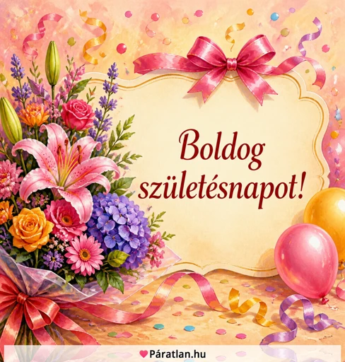 Boldog születésnapot!