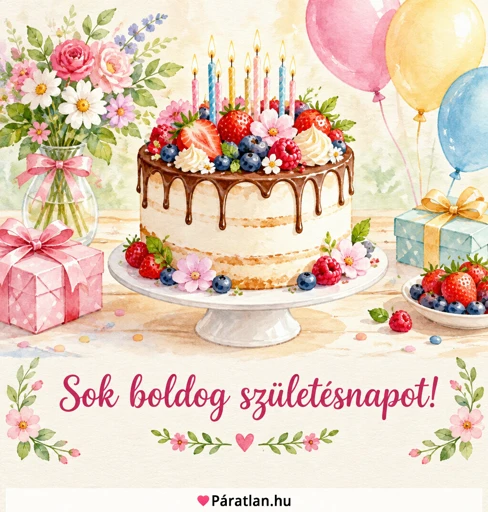 Sok boldog születésnapot!