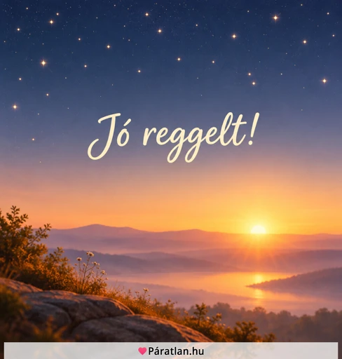 Jó reggelt!