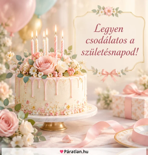 Legyen csodálatos a születésnapod!