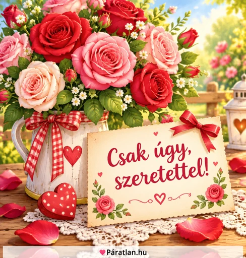 Csak úgy, szeretettel!