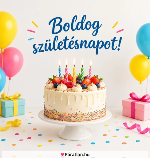 Boldog születésnapot!