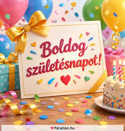 Boldog születésnapot!