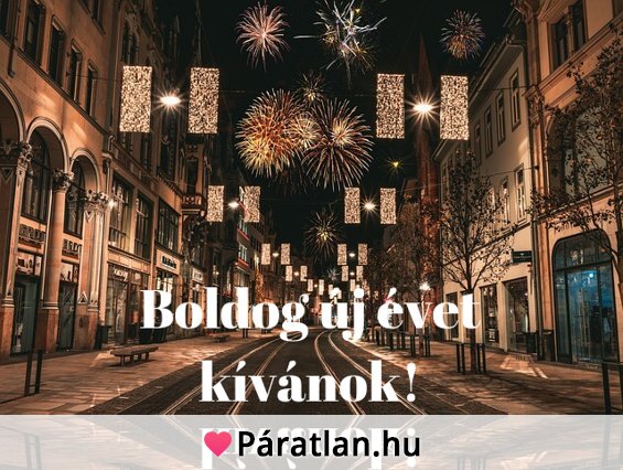 Boldog új évet kívánok!