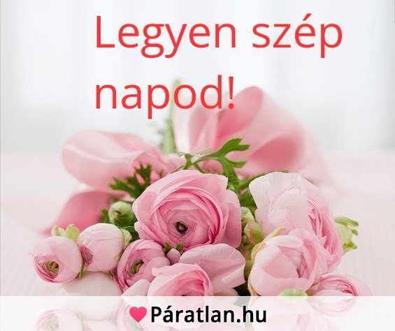 Legyen szép napod!