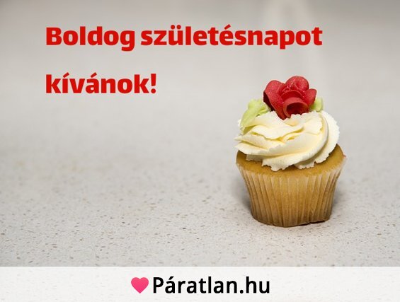 Boldog születésnapot kívánok!