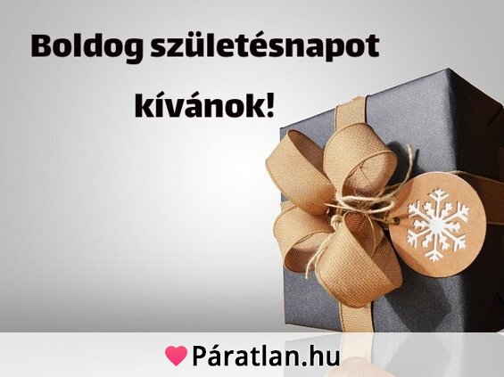 Boldog születésnapot kívánok!