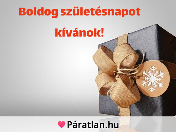 Boldog születésnapot kívánok!