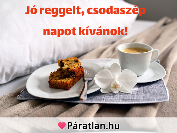 Jó reggelt, csodaszép napot kívánok!