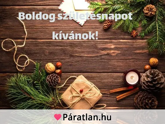 Boldog születésnapot kívánok!
