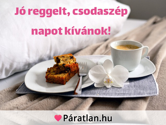 Jó reggelt, csodaszép napot kívánok!