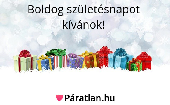 Boldog születésnapot kívánok!