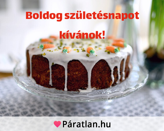 Boldog születésnapot kívánok!