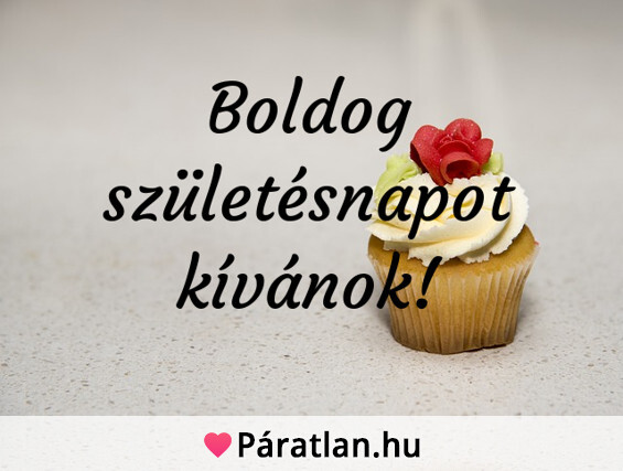 Boldog születésnapot kívánok!