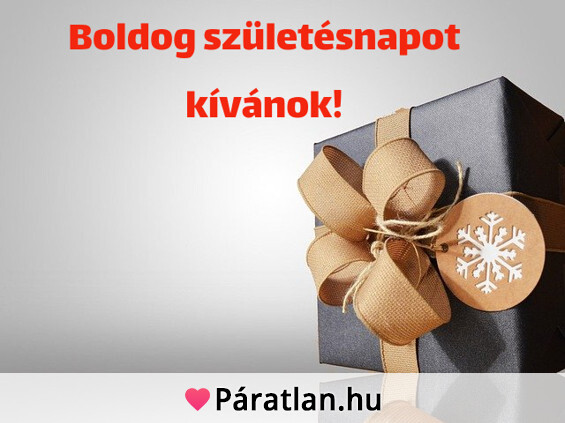 Boldog születésnapot kívánok!