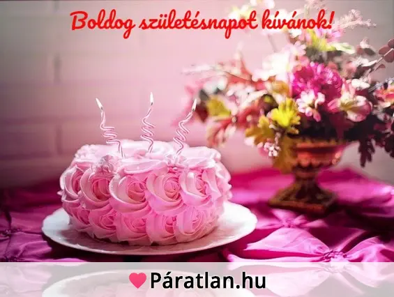 Boldog születésnapot kívánok!