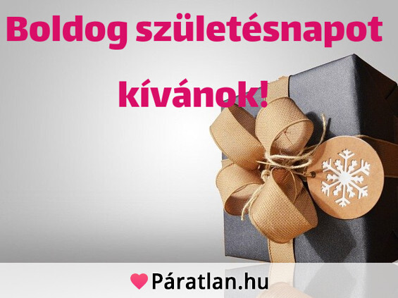 Boldog születésnapot kívánok!