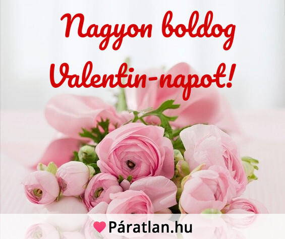 Nagyon boldog Valentin-napot!