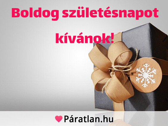 Boldog születésnapot kívánok!