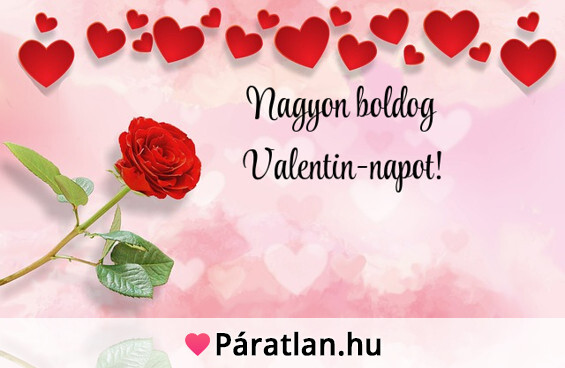 Nagyon boldog Valentin-napot!