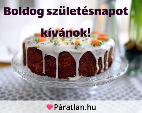 Boldog születésnapot kívánok!