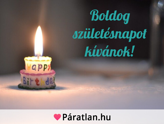Boldog születésnapot kívánok!