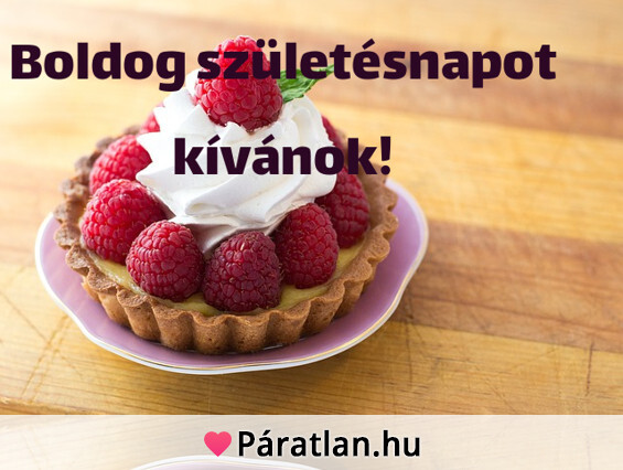 Boldog születésnapot kívánok!